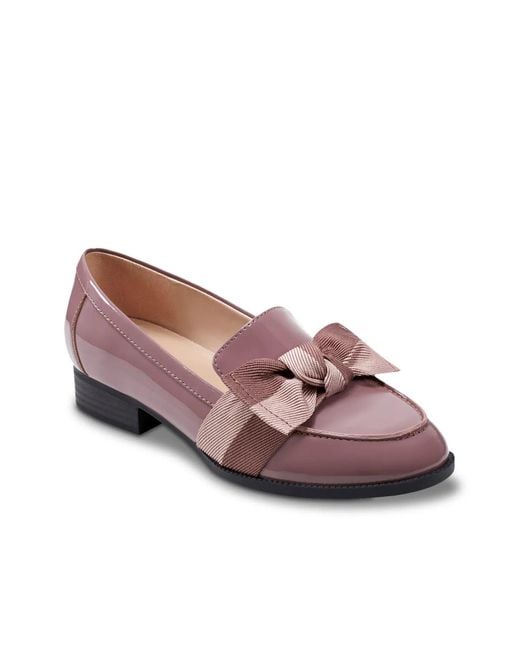 Bandolino Purple Wide Width Lindio Loafer