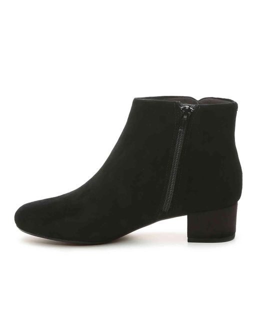 clarks chartli lilac bootie