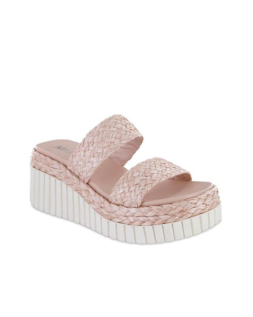 MIA Pink Zayla Platform Sandal