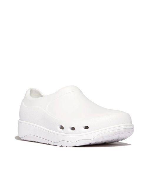 Fitflop White Work+ Work Clog