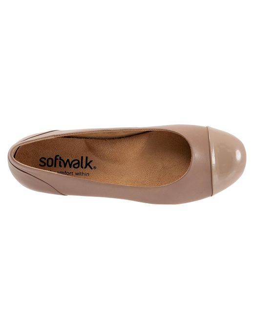 Softwalk® Brown Sonoma Ballet Flat