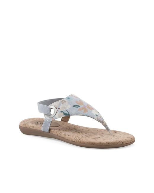 White Mountain Multicolor Lifeway Sandal