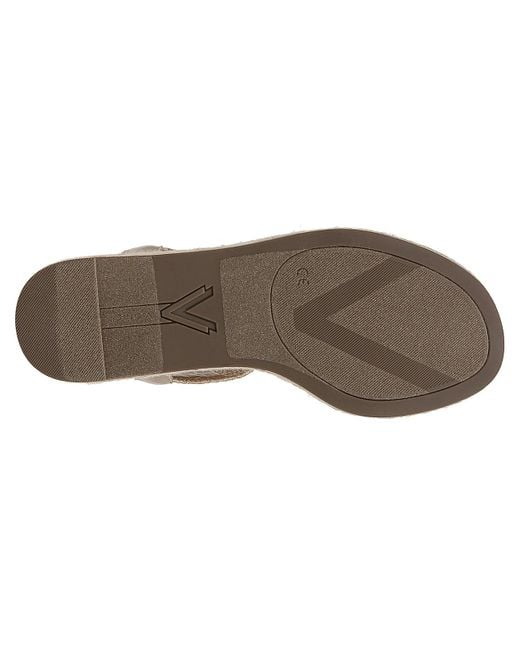 Vionic Metallic Calera Espadrille Wedge Sandal