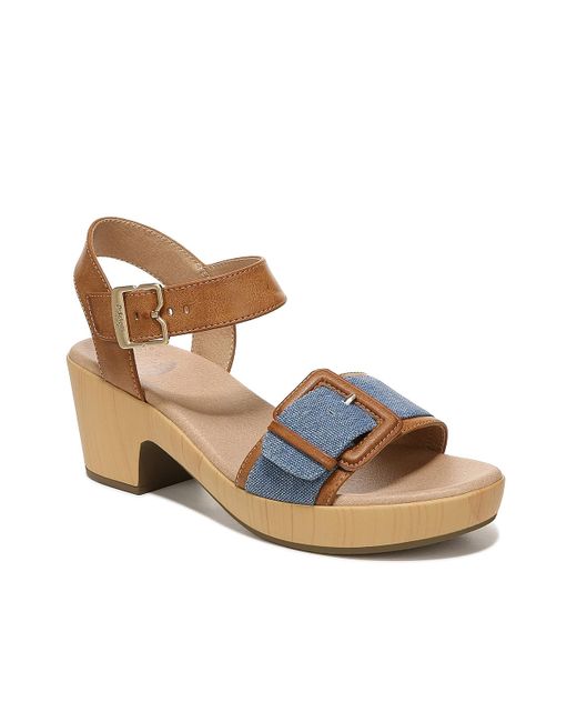 Dr. Scholls Felicity Too Sandal in Blue Lyst
