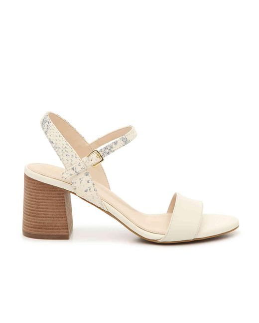 cole haan josie print block heel sandal