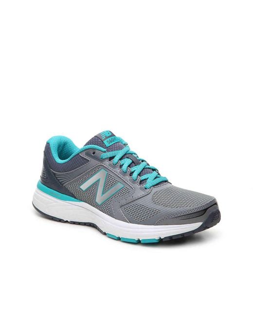 New Balance Gray 560 V7 Running Shoe