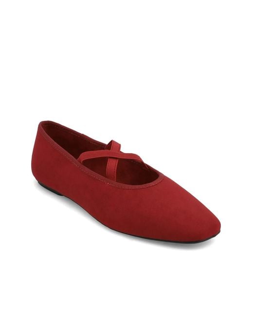 MIA Red Tori Ballet Flat