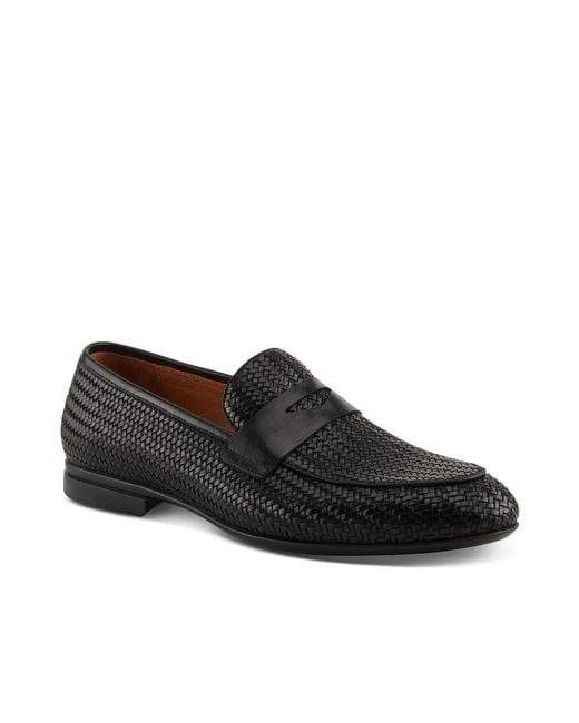 Spring Step Black Harwood Loafer for men