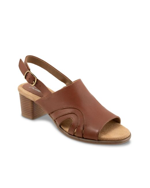 Trotters Brown Mariam Sandal