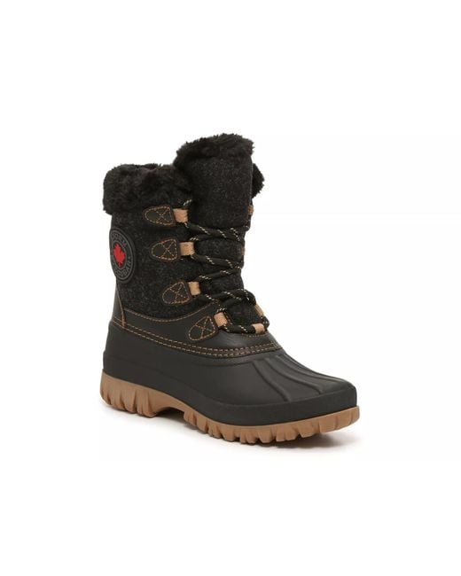 Storm by Cougar Black Cozy Snow Boot