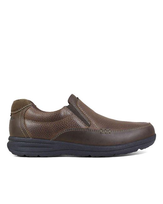 nunn bush cam men's moc toe casual slip on shoes