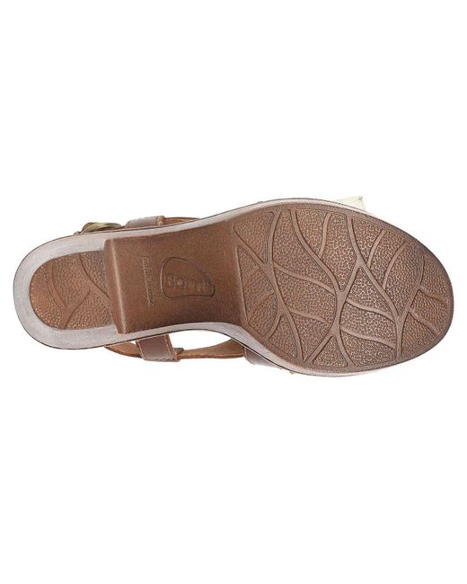 born earvin leather sandal