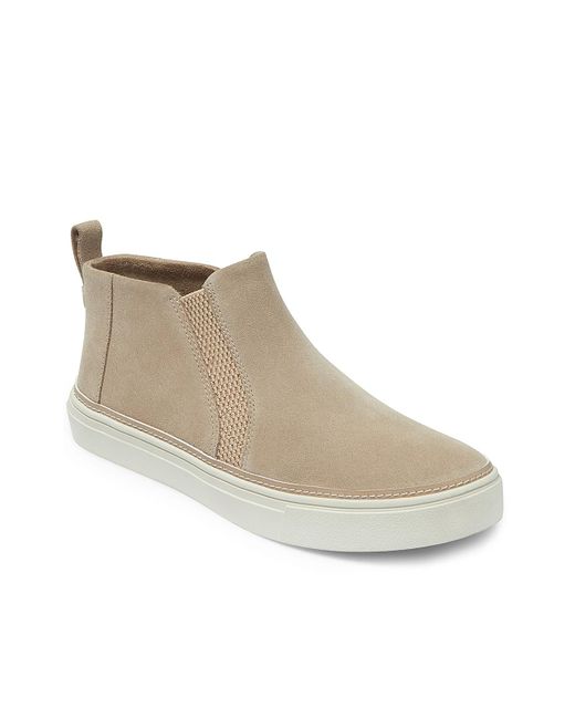 TOMS Bryce High-top Slip-on Sneaker in Beige (Black) | Lyst