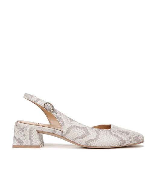 Naturalizer Jayla Pump in White Lyst