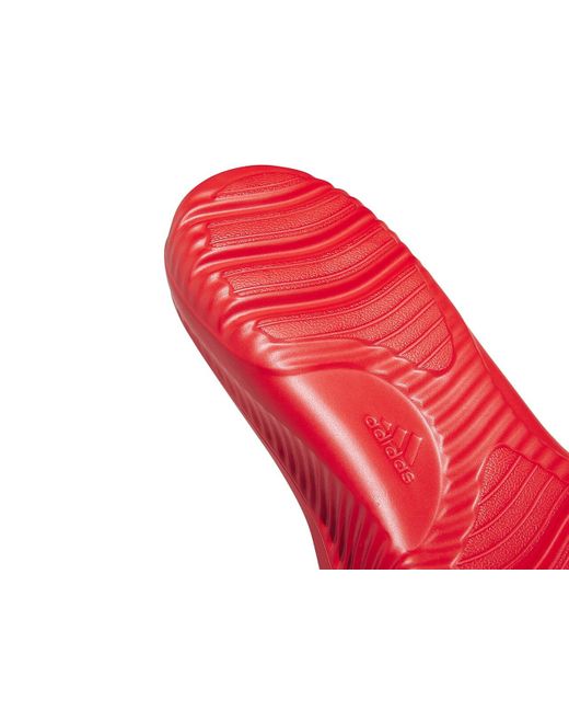 adidas Alphabounce 2.0 Slide Sandal in Red for Men | Lyst