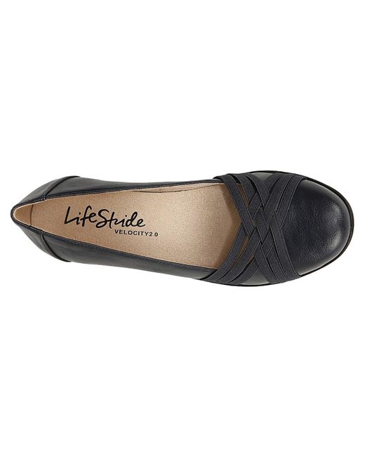 LifeStride Incredible Wedge Pump in Blue Lyst