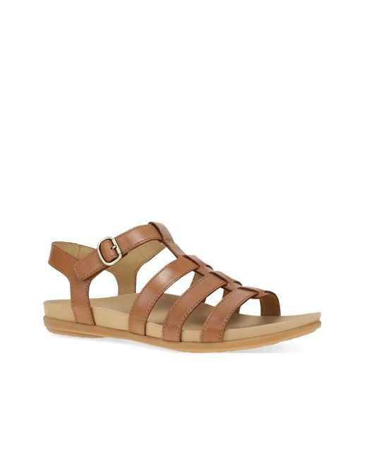 Dansko Brown Janice Gladiator Sandal