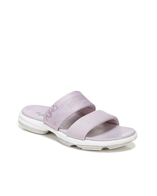 Ryka Synthetic Diva Slide Sandal in Purple - Lyst