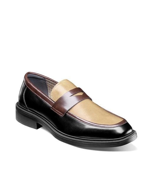 Stacy Adams Black Everett Penny Loafer for men