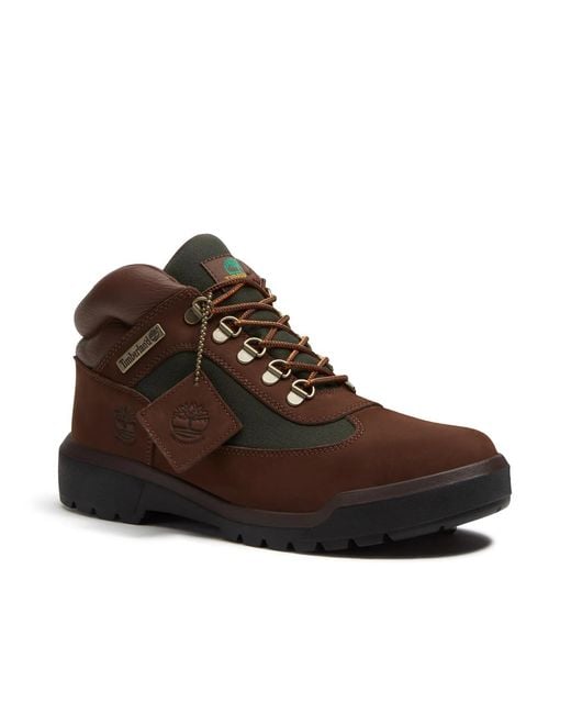 Timberland Brown Wide Width Field Waterproof Boot for men