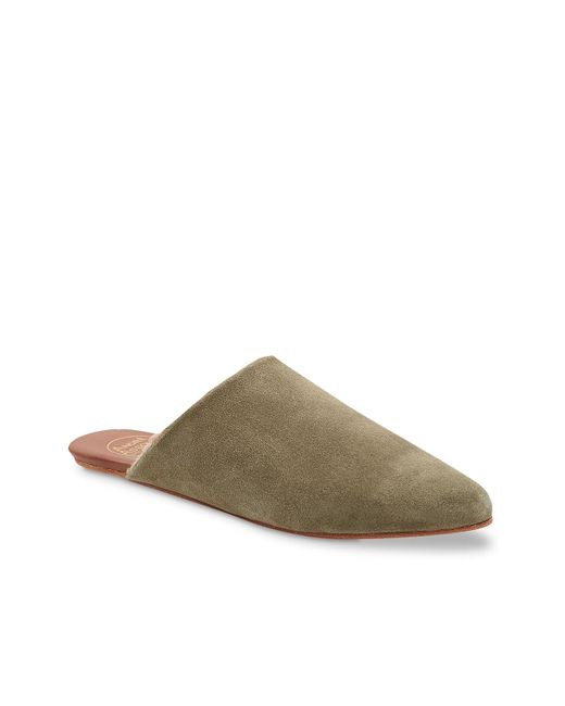 Andre Assous Leather Tiana Mule in Olive Green (Green) | Lyst