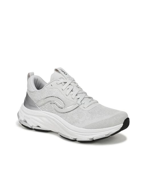 Ryka White Wide Width Dedicate Lx Sneaker