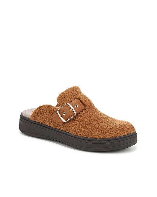 LifeStride Brown Vibe Cozy Clog