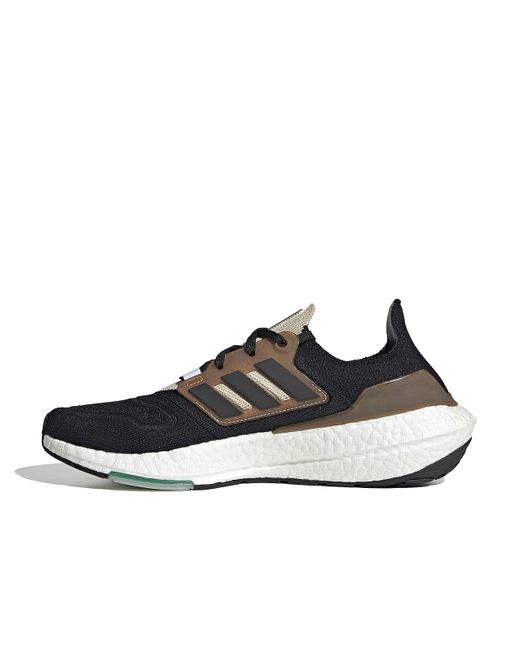 Adidas Black Ultraboost 22 Running Shoe for men