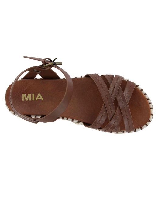 mia virginia espadrille platform sandal