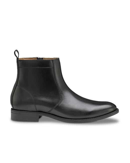 Johnston & Murphy Men's Lewis Chelsea Boot Black Size 9.5M