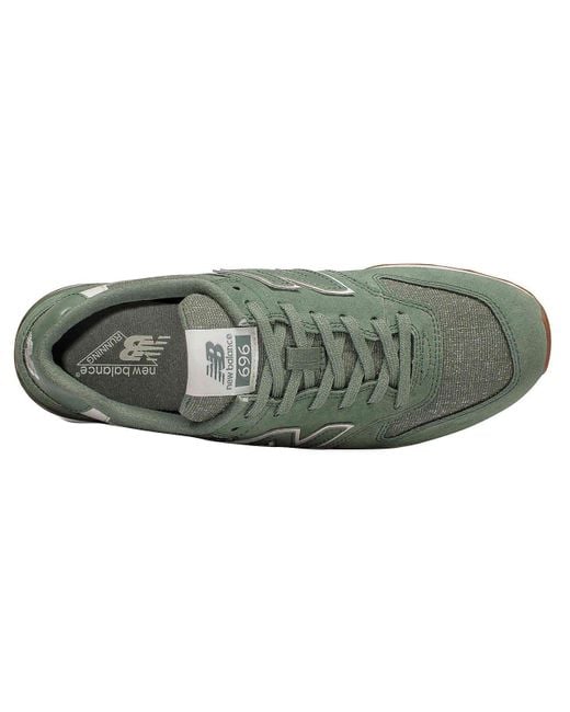 New Balance 696 Sneaker in Green Lyst