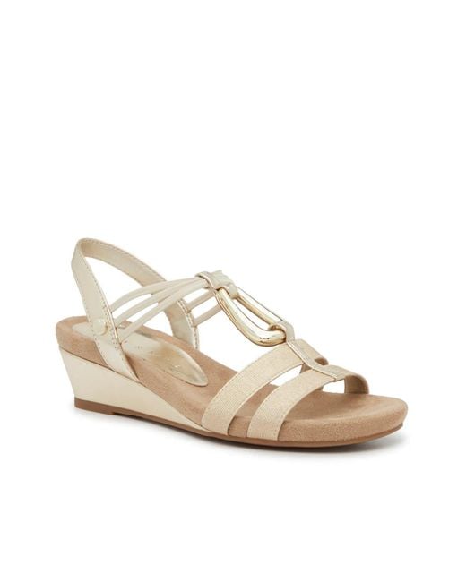 Kelly & Katie Multicolor Vannia Wedge Sandal