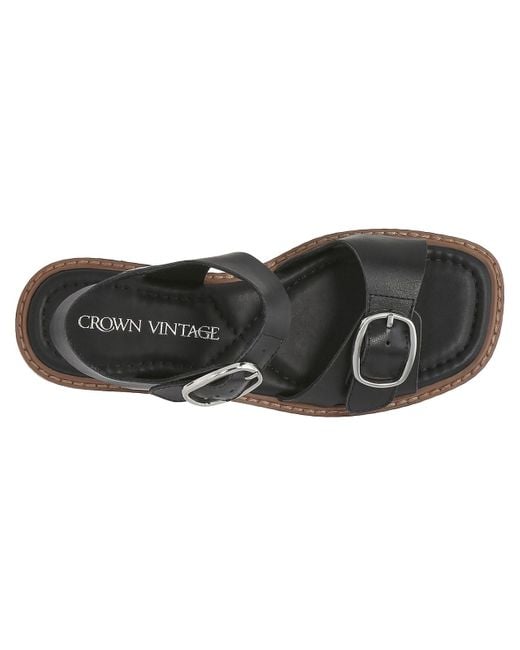 Crown Vintage Black Irenna Sandal