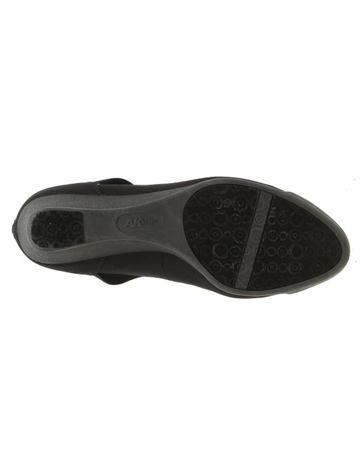 Anne Klein Sport Taini Wedge Pump in Black Lyst