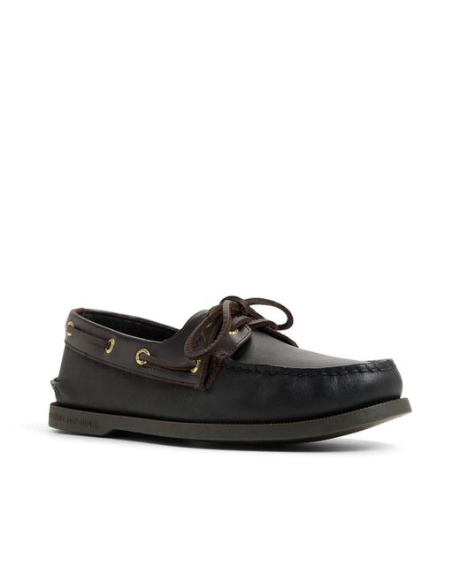 Sperry Top-Sider Black Authentic Original 2Eye Boat Shoe for men