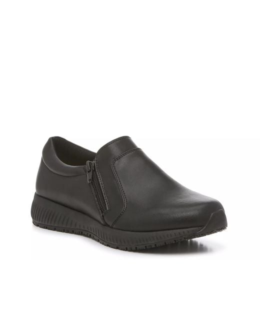 Spring Step Black Berkley Work Flat