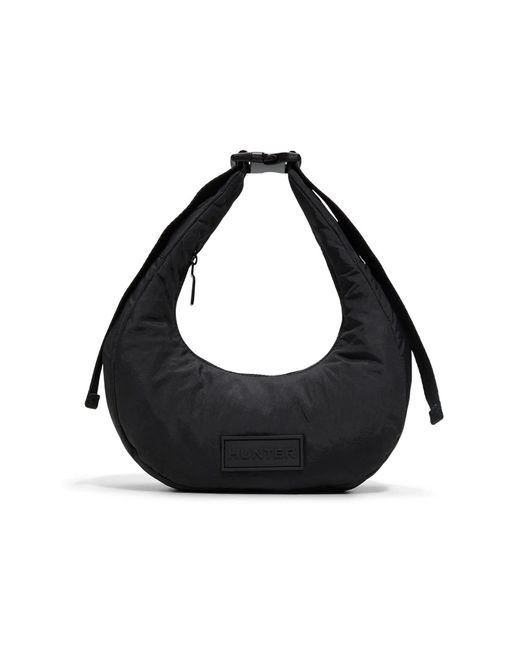 HUNTER Mini Lune Hobo Bag in Black | Lyst HUNTER Mini Lune Hobo Bag in Black | Lyst