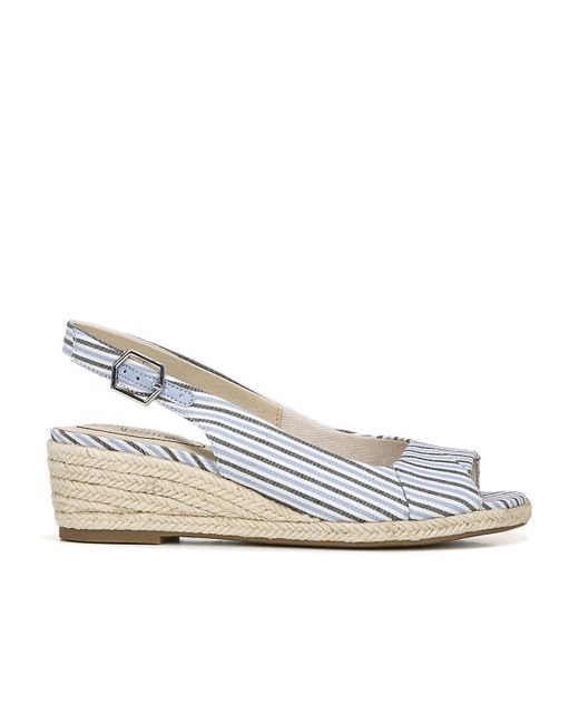 lifestride socialite espadrille wedge sandal