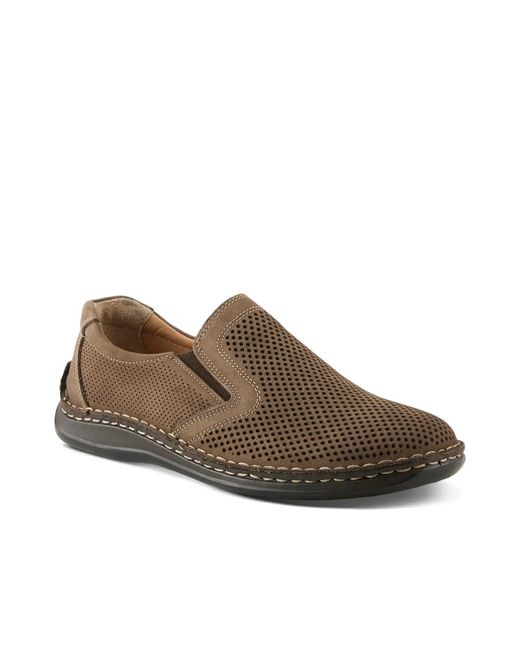 Spring Step Brown Surano Slipon Sneaker for men