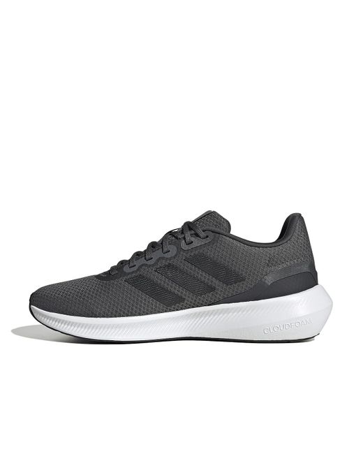 adidas Runfalcon 3 Running Shoe in Black for Men | Lyst