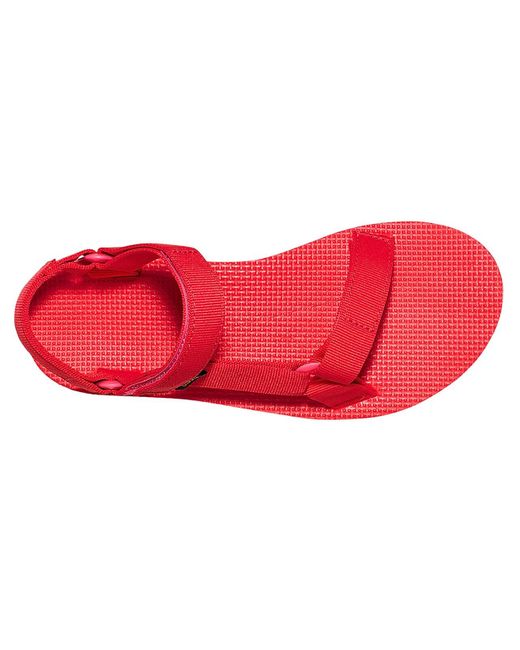 Teva Red Flatform Universal Platform Sandal