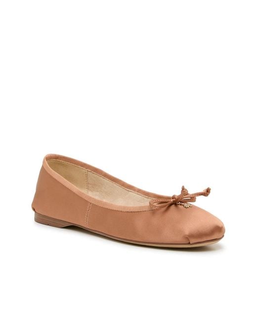 Sam Edelman Brown Zane Ballet Flat