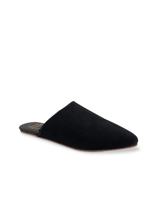 Andre Assous Suede Tiana Mule in Black - Lyst