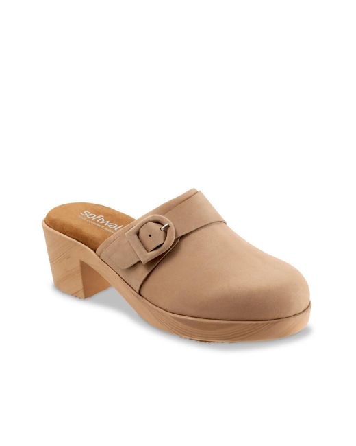 Softwalk® Brown Ferrara Clog
