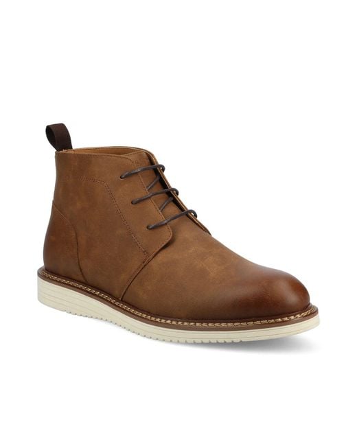 Vance Co. Brown Stratton Boot for men