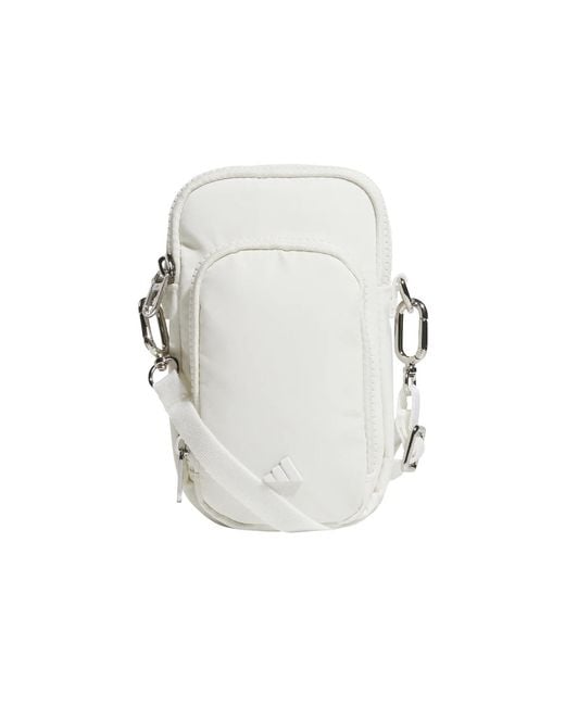 Adidas White Essentials Items Crossbody Bag