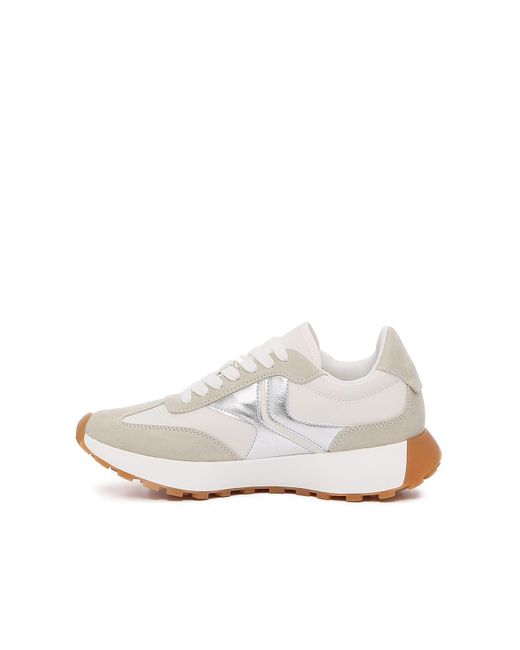 Steve Madden Escapade Retro Jogger Sneaker in White | Lyst