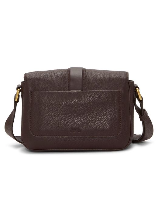 Vince Camuto Maecy Leather Crossbody Bag in Black | Lyst