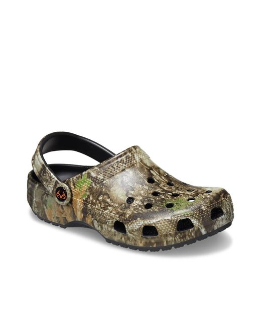 CROCSTM Metallic Classic Realtree Apx Clog for men