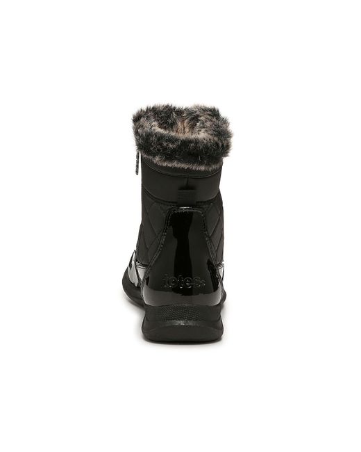 Totes Black Lindsey Snow Boot